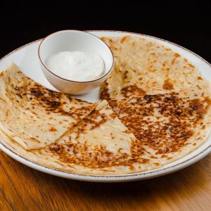 Хычин с сыром и картофелем