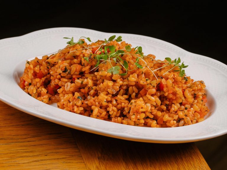 Булгур с овощами